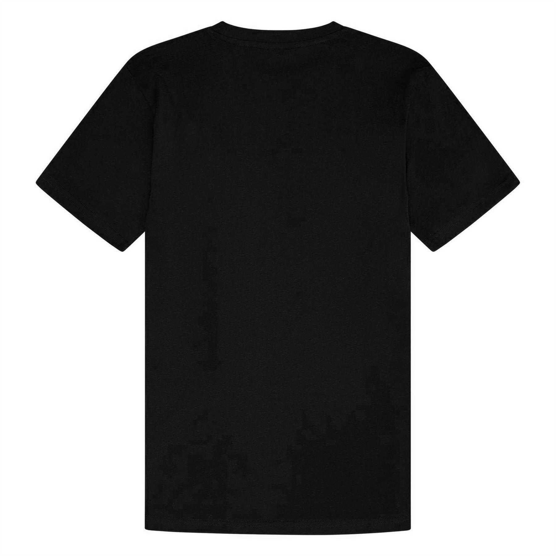Black - Back - Ellesse Mens Rillas Logo T-Shirt