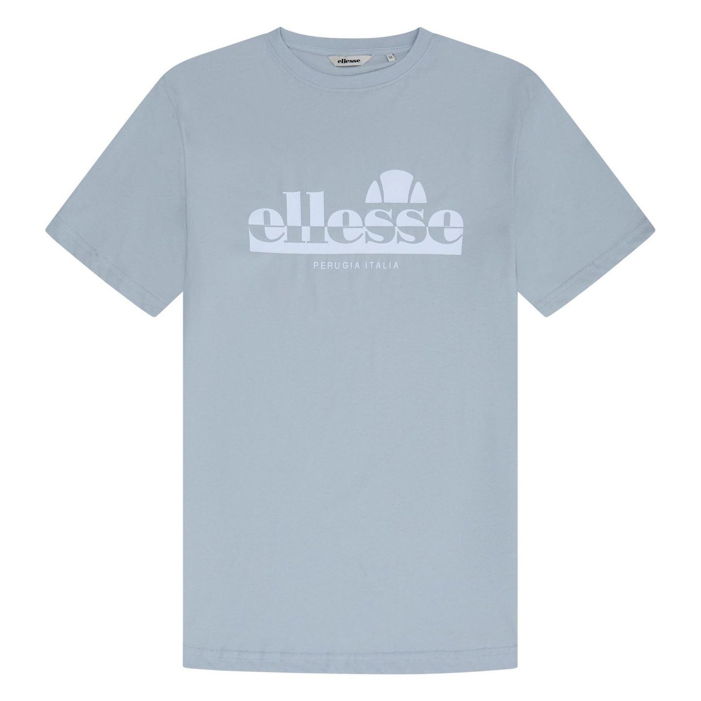 Light Grey - Front - Ellesse Mens Rillas Logo T-Shirt