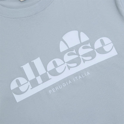 Light Grey - Side - Ellesse Mens Rillas Logo T-Shirt