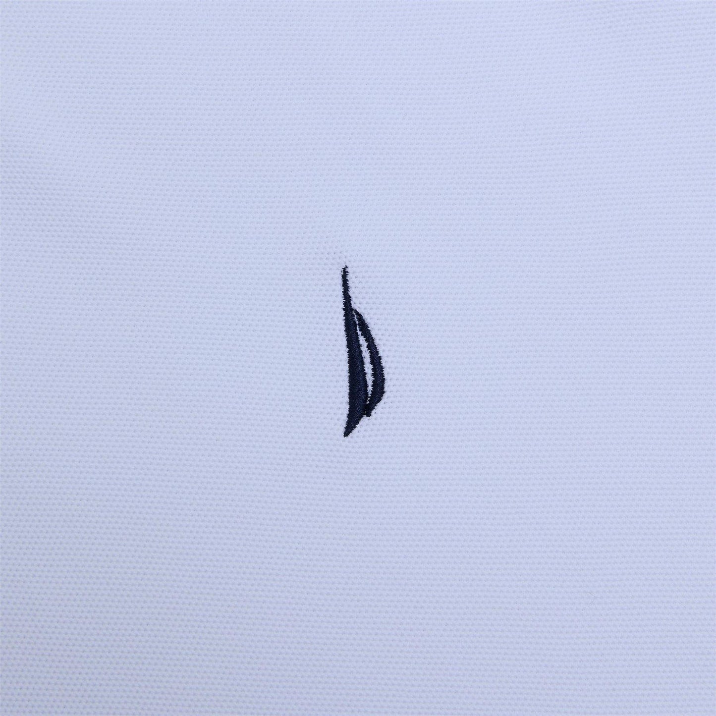White - Side - Nautica Mens Starboard Logo Crew Neck T-Shirt