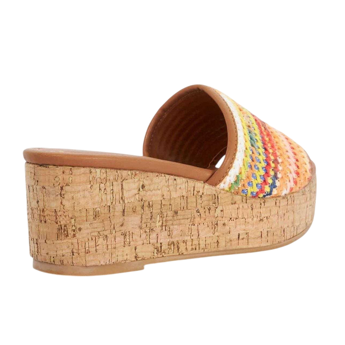 Multicoloured - Back - Dune London Womens-Ladies Kissess Wedge Sandals
