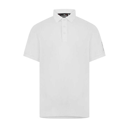 Pure White - Front - Ralph Lauren Mens Polo Shirt