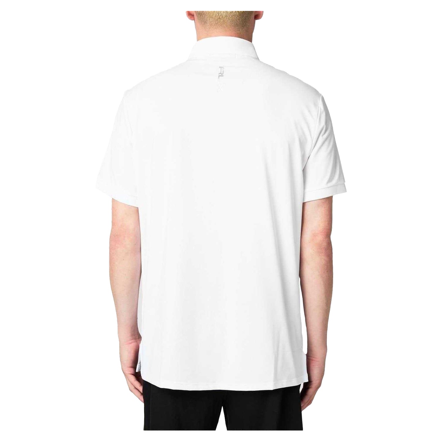 Pure White - Back - Ralph Lauren Mens Polo Shirt