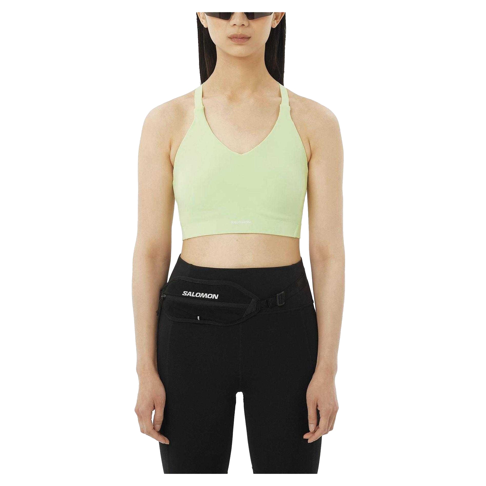 Lime - Lifestyle - Salomon Womens-Ladies Bliss Sports Bra