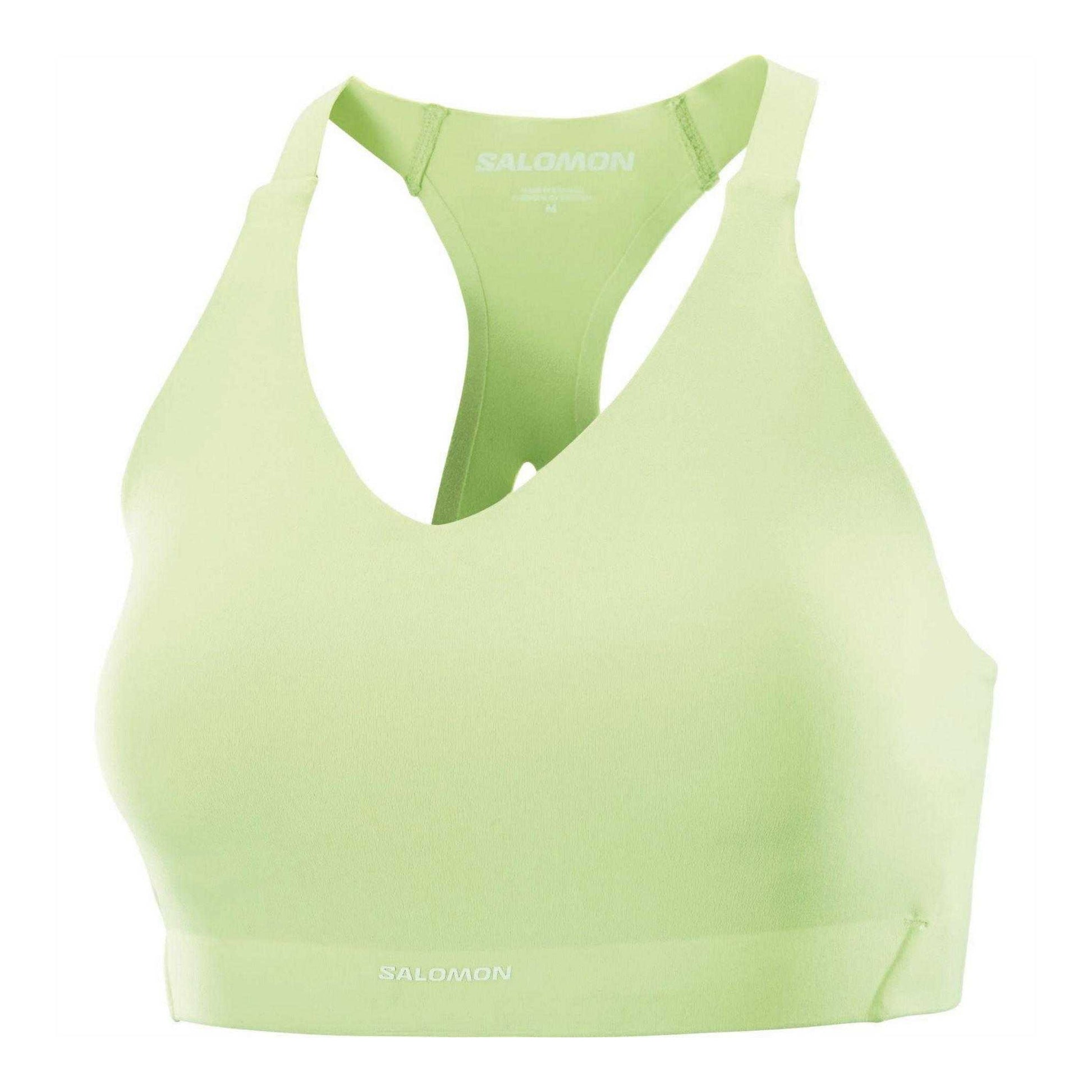 Lime - Front - Salomon Womens-Ladies Bliss Sports Bra