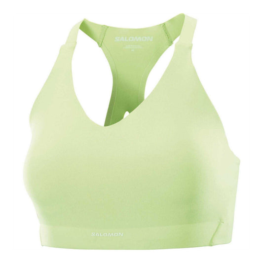 Lime - Front - Salomon Womens-Ladies Bliss Sports Bra