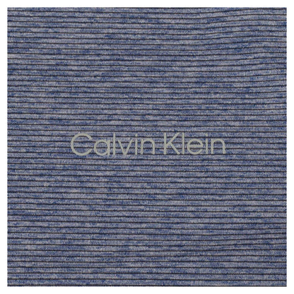 Marine Blue - Side - Calvin Klein Mens Striped Golf T-Shirt