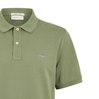 Herb - Side - Gant Mens Pique Polo Shirt