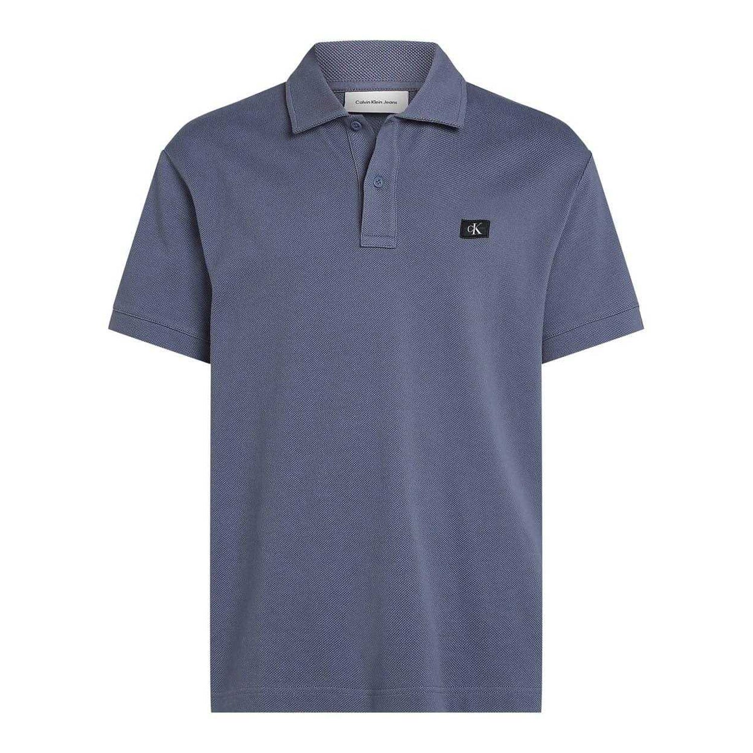Grisaille - Front - Calvin Klein Mens Regular Short-Sleeved Polo Shirt