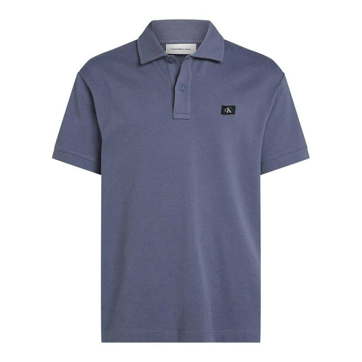 Grisaille - Front - Calvin Klein Mens Regular Short-Sleeved Polo Shirt