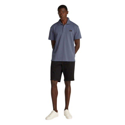 Grisaille - Side - Calvin Klein Mens Regular Short-Sleeved Polo Shirt