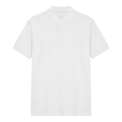 White - Back - Boss Mens Regular Short-Sleeved Polo Shirt
