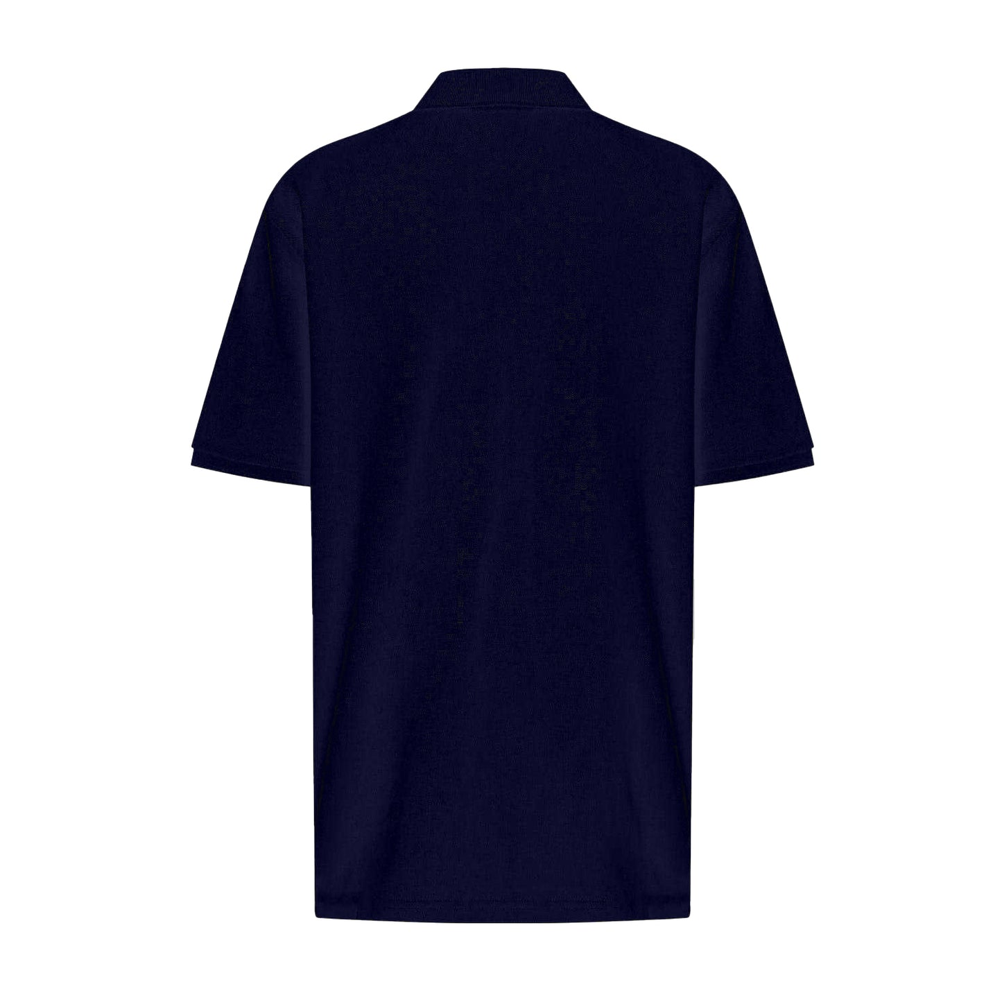 Navy - Back - Boss Mens Regular Short-Sleeved Polo Shirt