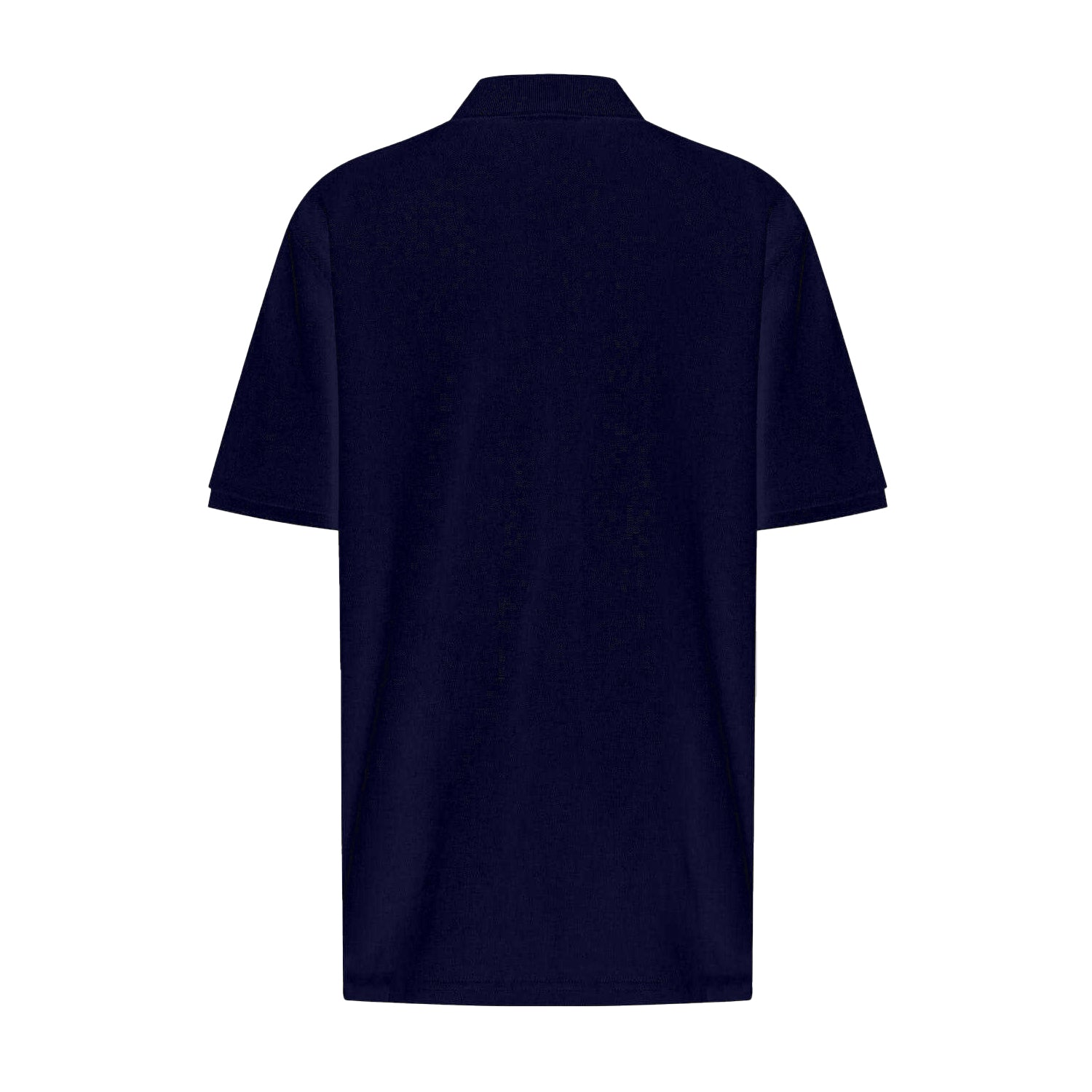Navy - Back - Boss Mens Regular Short-Sleeved Polo Shirt