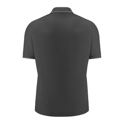 Grey Marl - Back - Macron Mens Babarians Polo Shirt