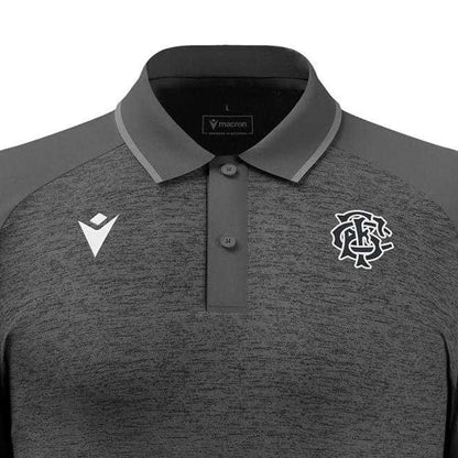 Grey Marl - Side - Macron Mens Babarians Polo Shirt