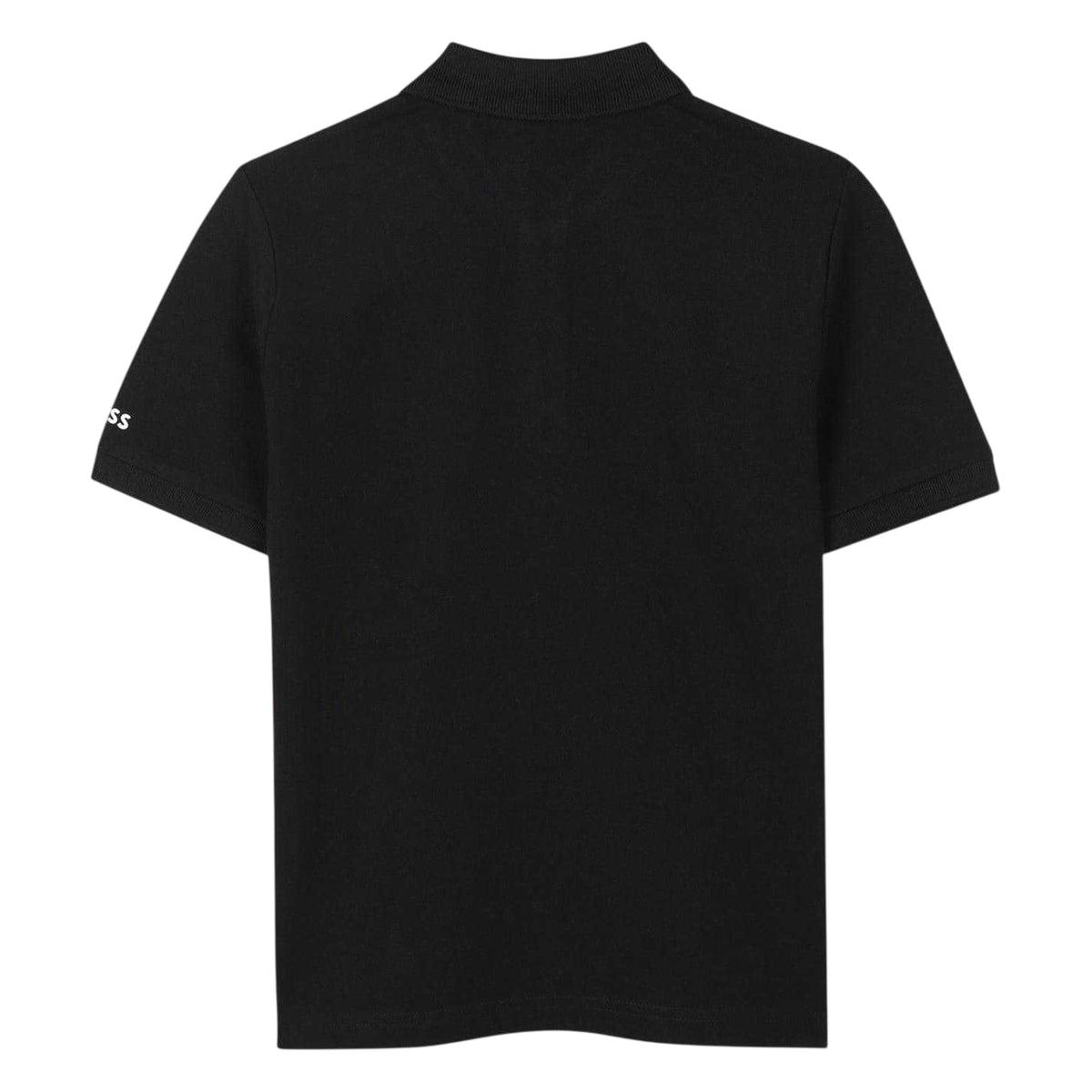 Black - Back - Boss Childrens-Kids Regular Polo Shirt