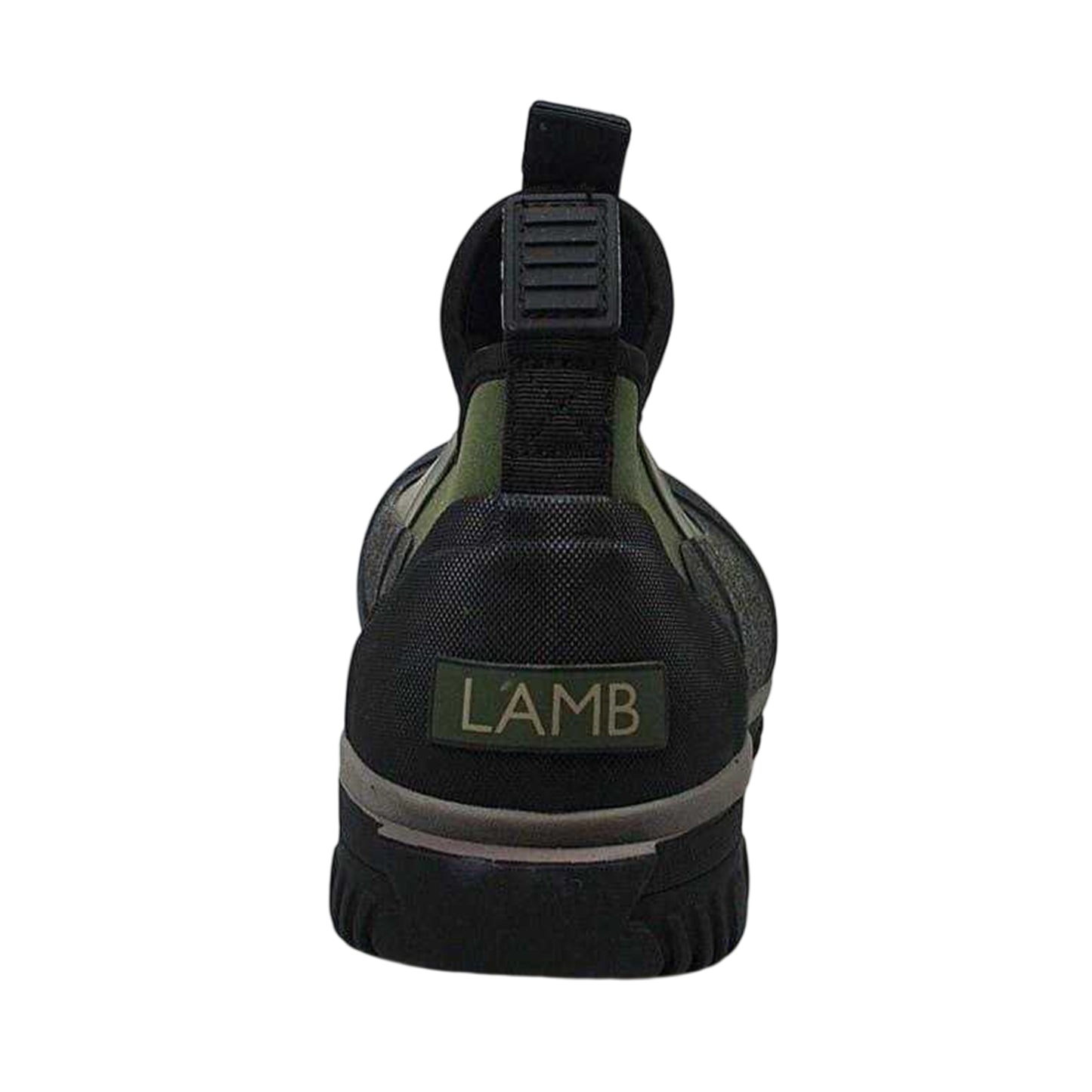 Black - Back - Lamb Mens Gardening Rain Boots