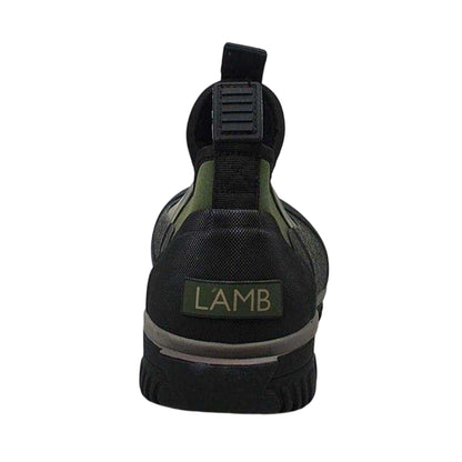 Black - Back - Lamb Mens Gardening Rain Boots