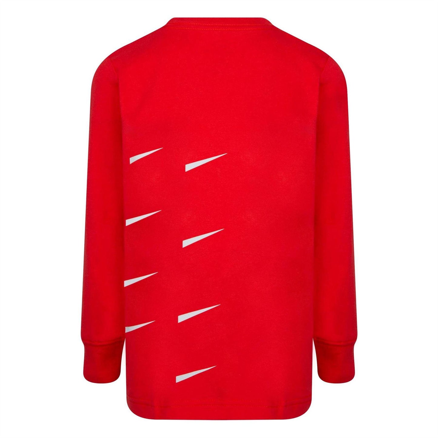 University Red - Back - Nike Childrens-Kids Swoosh Long-Sleeved T-Shirt