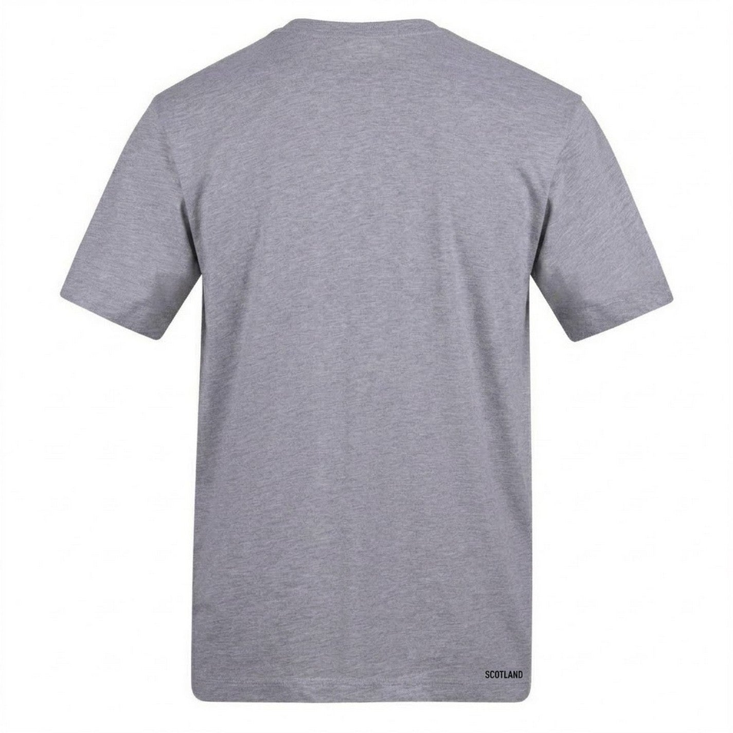 Grey - Back - AWD Mens Scotlands On Fire T-Shirt