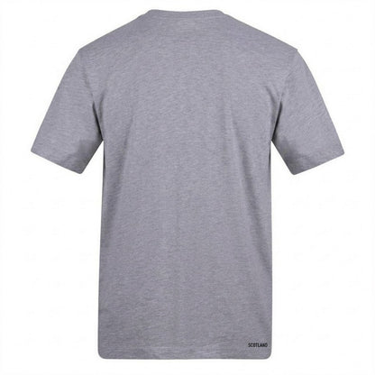 Grey - Back - AWD Mens Scotlands On Fire T-Shirt