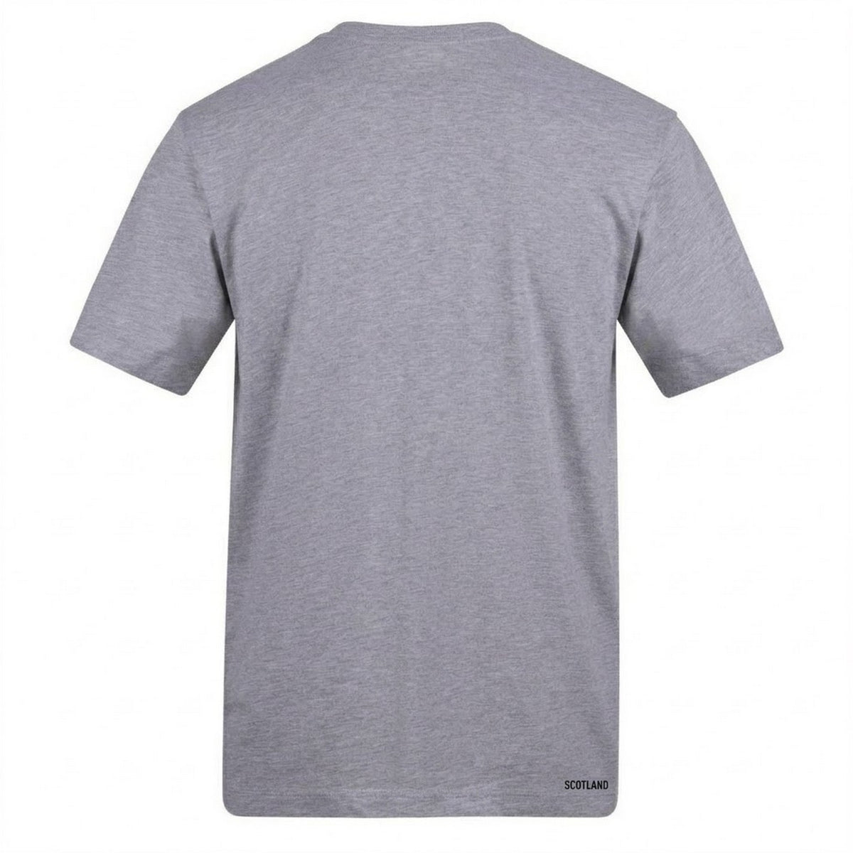 Grey - Back - AWD Mens Scotlands On Fire T-Shirt