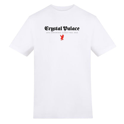 White - Front - UEFA Mens Crystal Palace T-Shirt
