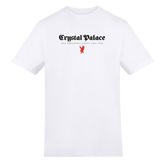 White - Front - UEFA Mens Crystal Palace T-Shirt