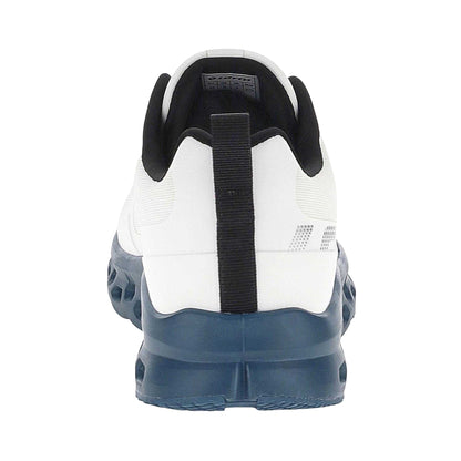 White-Coronet Blue - Back - Lotto Mens Vento 50 Logo Mesh Memory Foam Trainers
