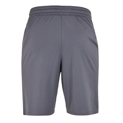 Grey - Back - Under Armour Mens Challenger Knitted Tailored Shorts
