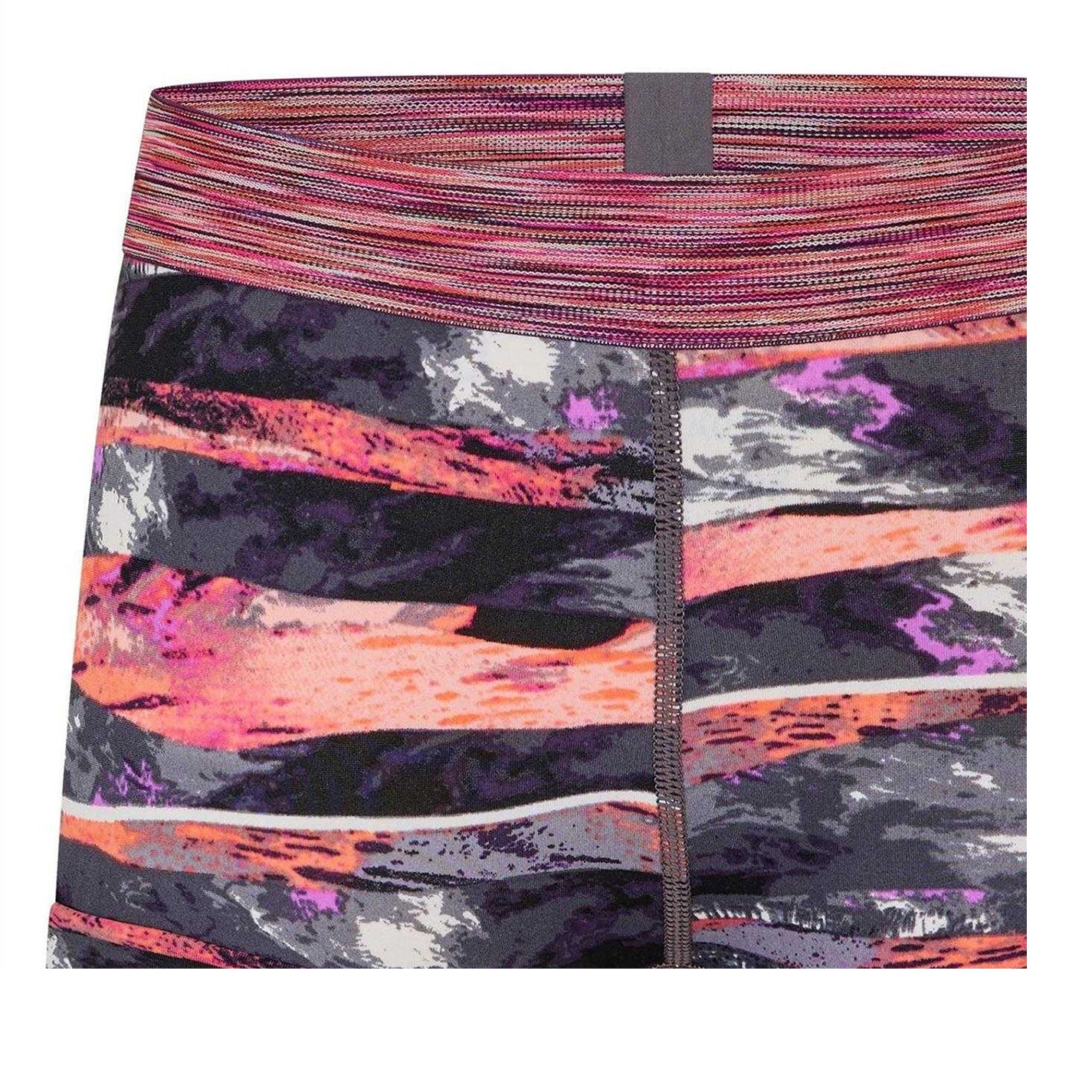 Multicoloured - Side - Skins Womens-Ladies Dynamic Fitted Compression Shorts