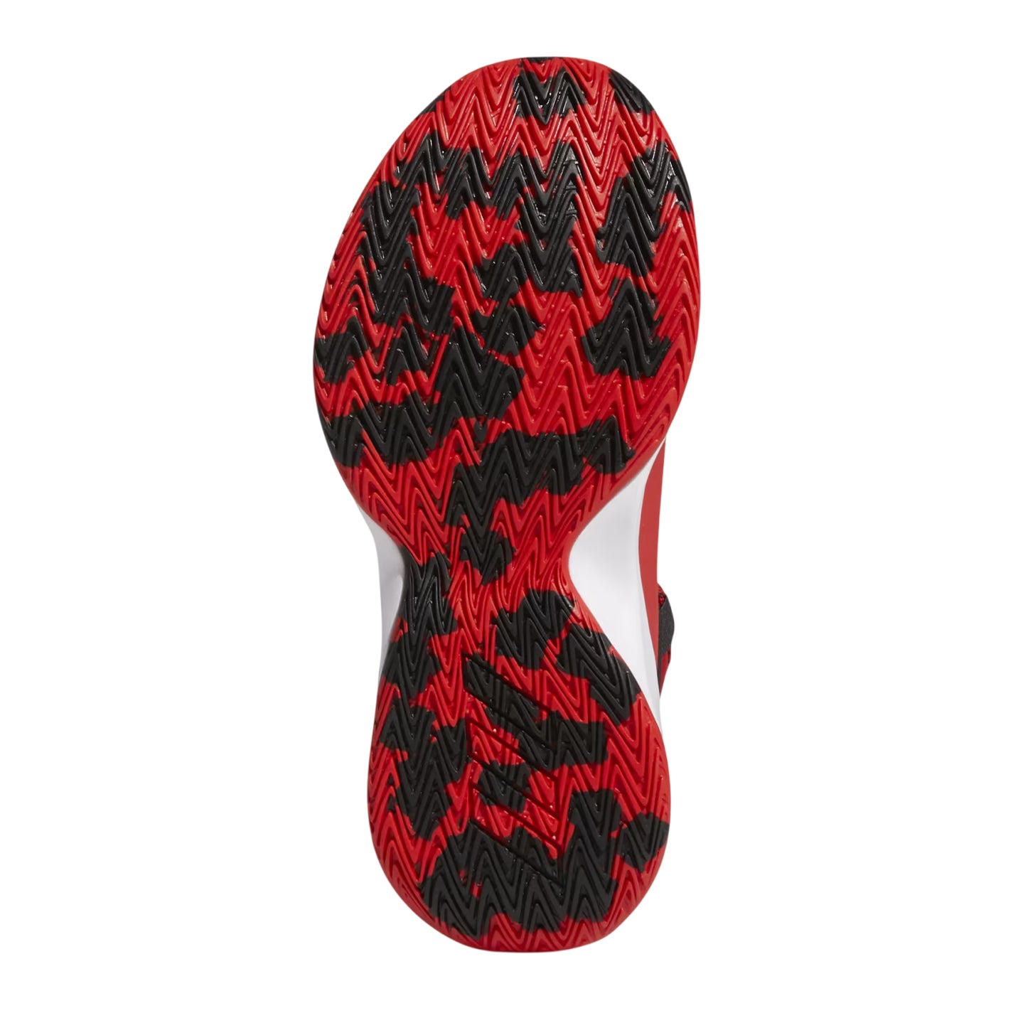 Red - Side - Adidas Womens-Ladies Cross Stripes Lace Up Trainers