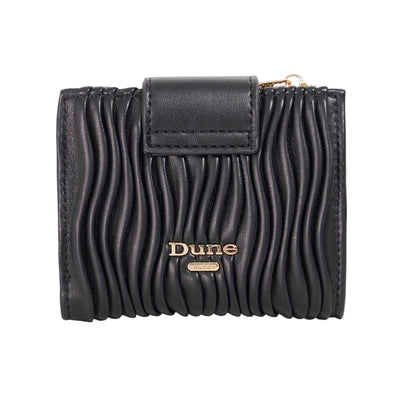 Black - Back - Dune London Kearton Textured Coin Purse