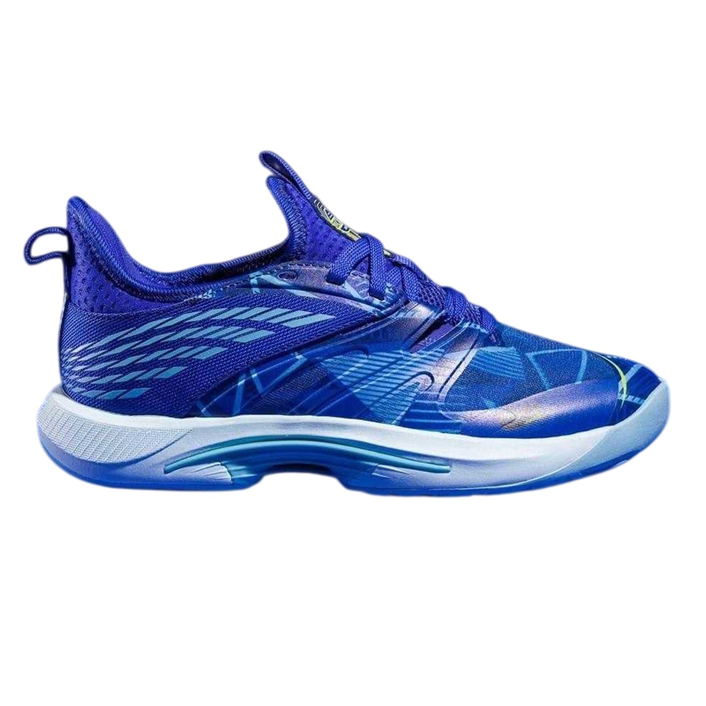 Blue - Front - K-Swiss Childrens-Kids Speed Trac Padel Shoes