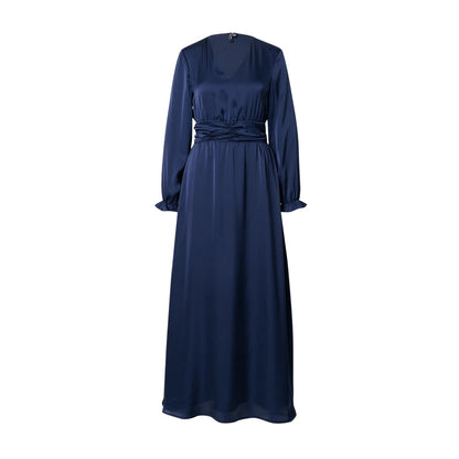 Navy Blazer - Front - Vero Moda Womens-Ladies Honey V Neck Wrap Dress