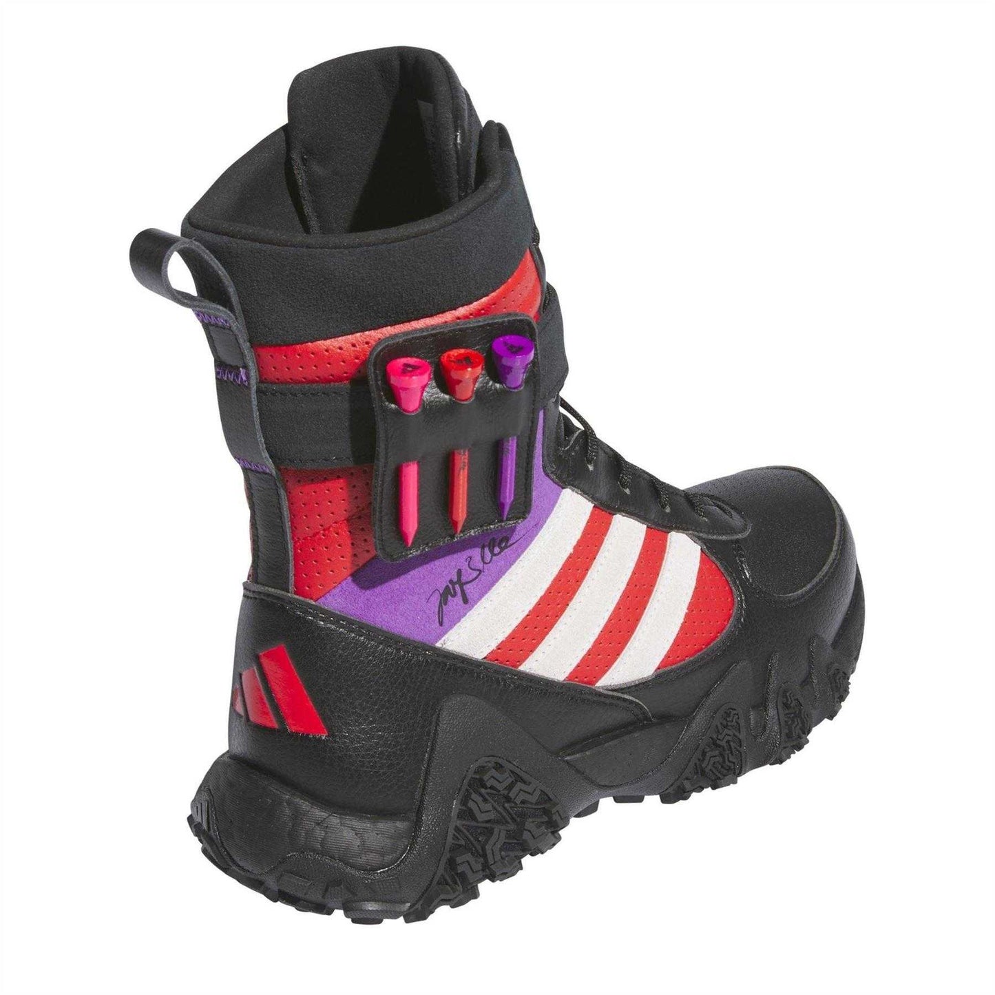 Core Black - Back - Adidas Womens-Ladies Codec Jay 3 Spikeless Golf Shoes