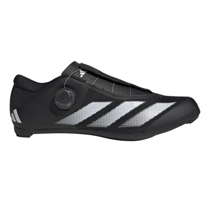 Core Black - Front - Adidas Boys Tempo 3 Stripes BOA Lacing System Cycling Shoes