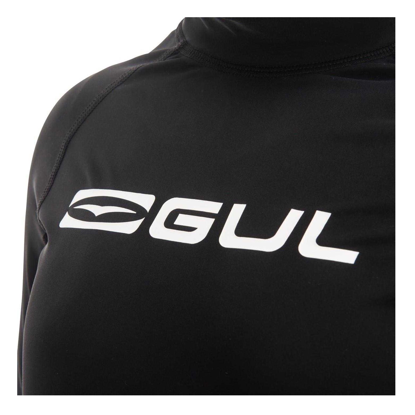 Black - Lifestyle - Gul Childrens-Kids Short-Sleeved Rash Guard
