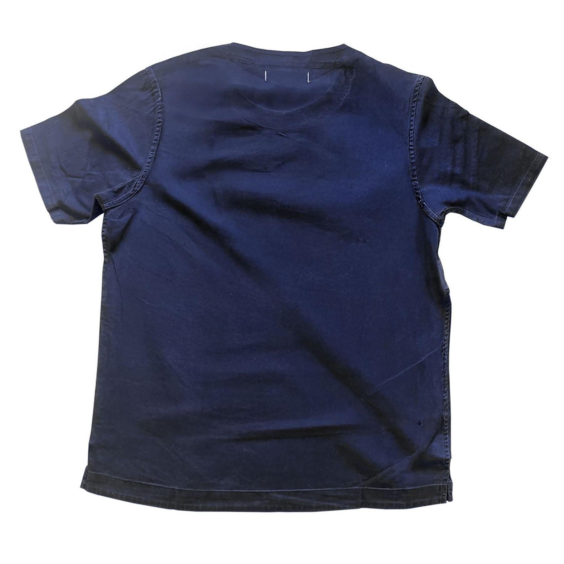 Indigo - Back - Roamers Mens Handlen Pocket Shirt