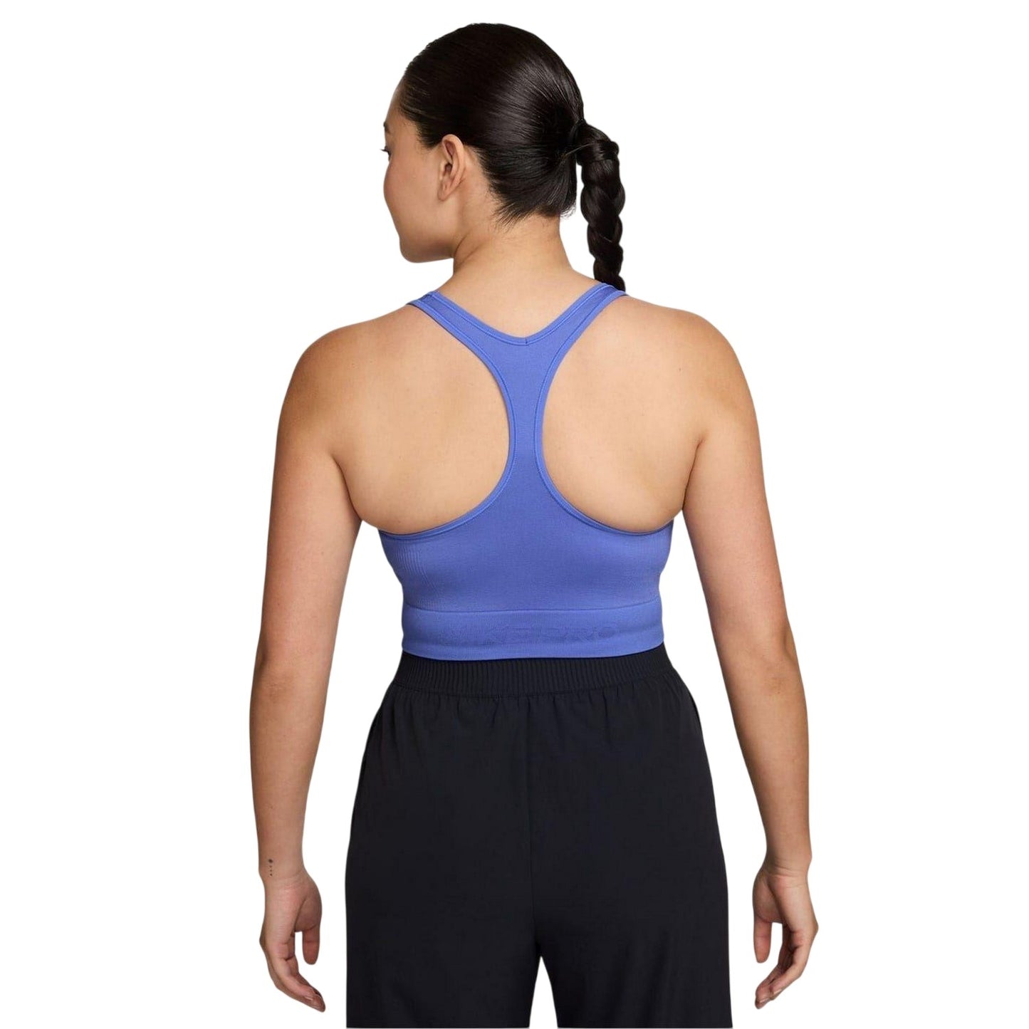 Sapphire - Back - Nike Womens-Ladies Pro Seamless Sports Bra