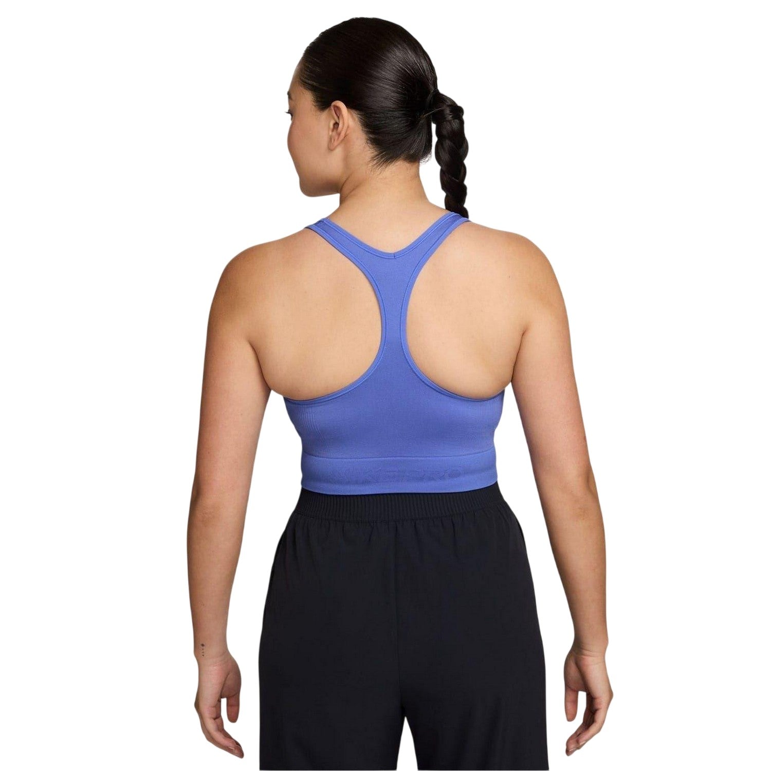 Sapphire - Back - Nike Womens-Ladies Pro Seamless Sports Bra