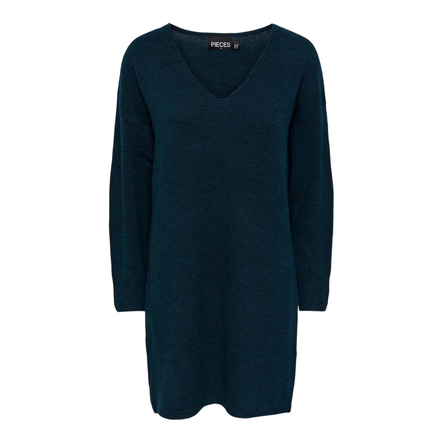 Reflecting Pond - Front - Pieces Womens-Ladies Knitted Turtle Neck Sweater Dress