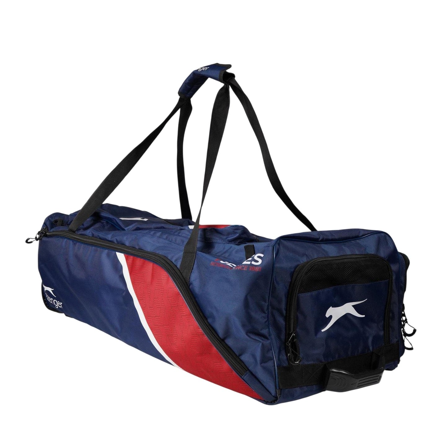 Blue - Back - Slazenger V130 Cricket Bag