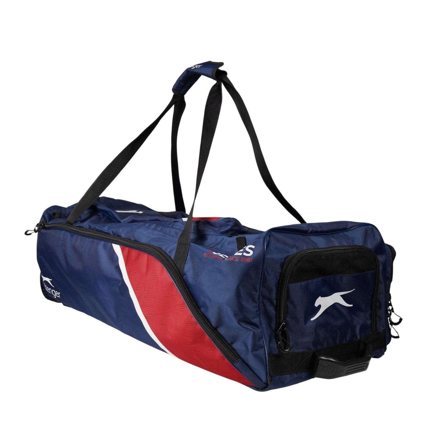 Blue - Back - Slazenger V130 Cricket Bag