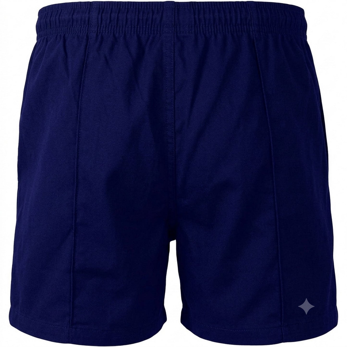 Navy - Back - Gilbert Mens Kiwi Rugby Shorts