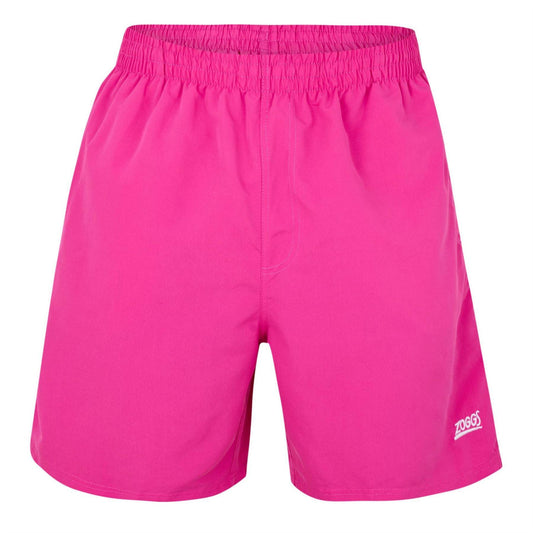 Pink - Front - Zoggs Mens Penrith Swim Shorts