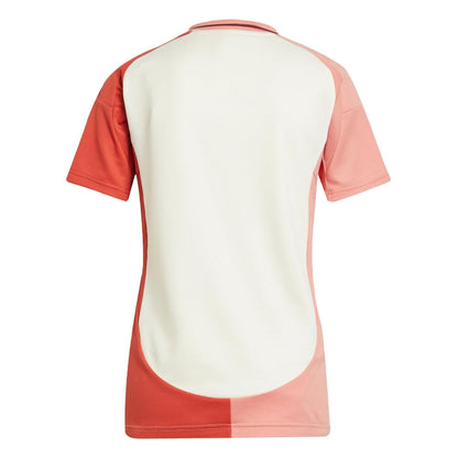 Ivory - Back - Olympique Lyonnais Womens-Ladies 24-25 Adidas Jersey