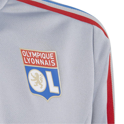 Silver - Lifestyle - Adidas Childrens-Kids Tiro 21 Olympique Lyonnais Training Top
