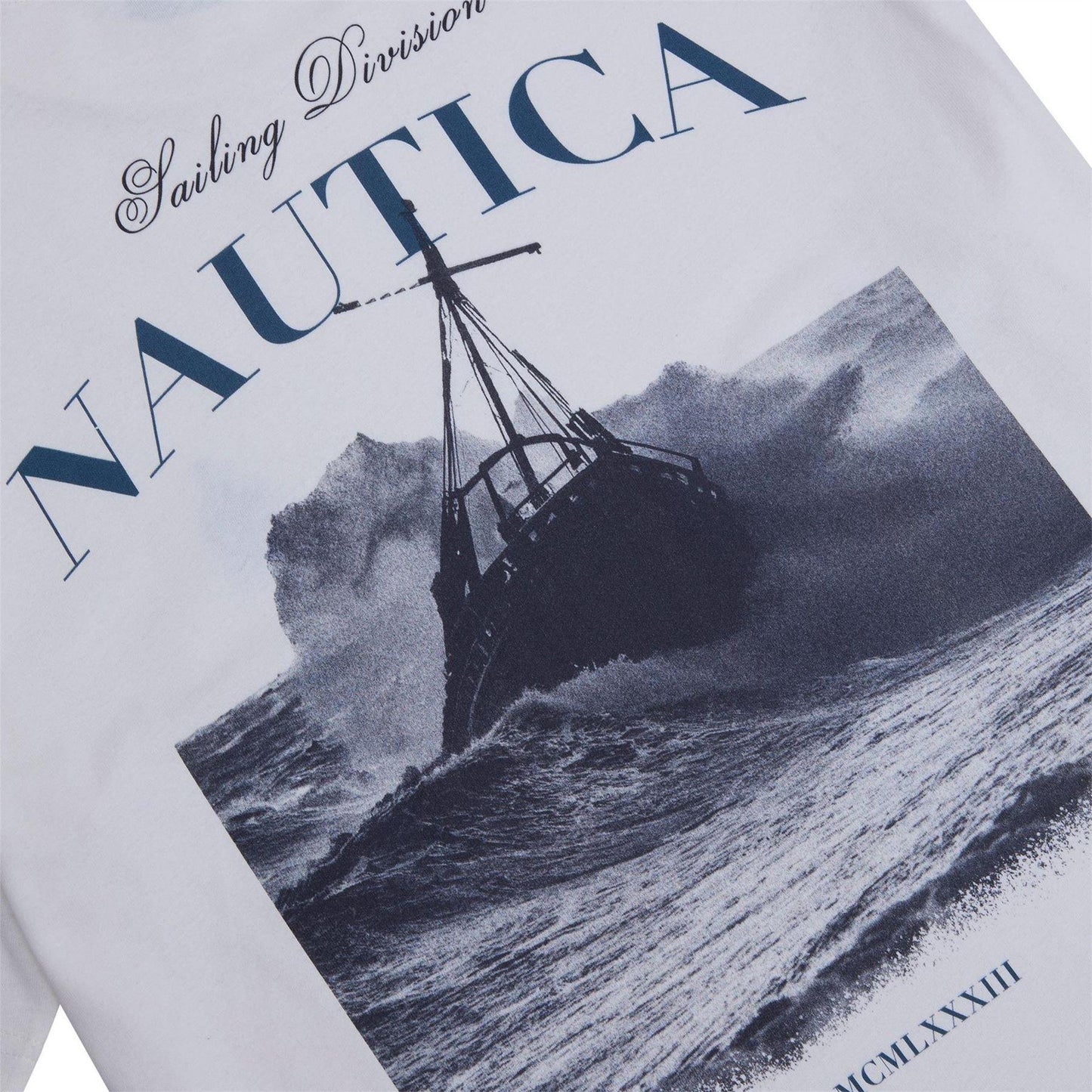 Off White - Lifestyle - Nautica Mens Kokay Graphic T-Shirt
